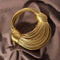 Gold Luxury Handwoven Bag