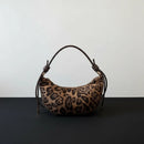 Retro high-end leopard print handbag