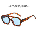 Polygon Vintage Square Sunglasses